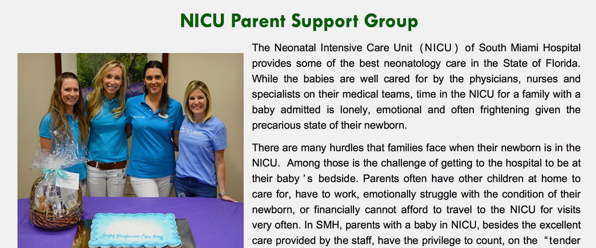 NICU Parent Support Group
