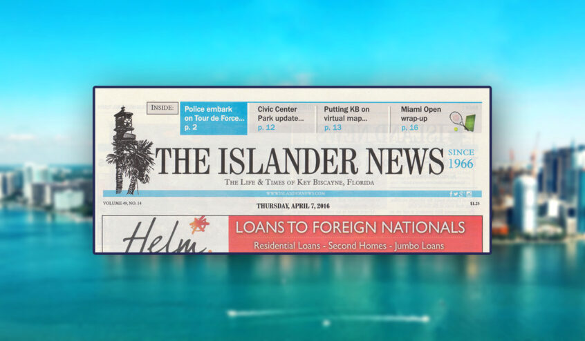 The Islander News banner