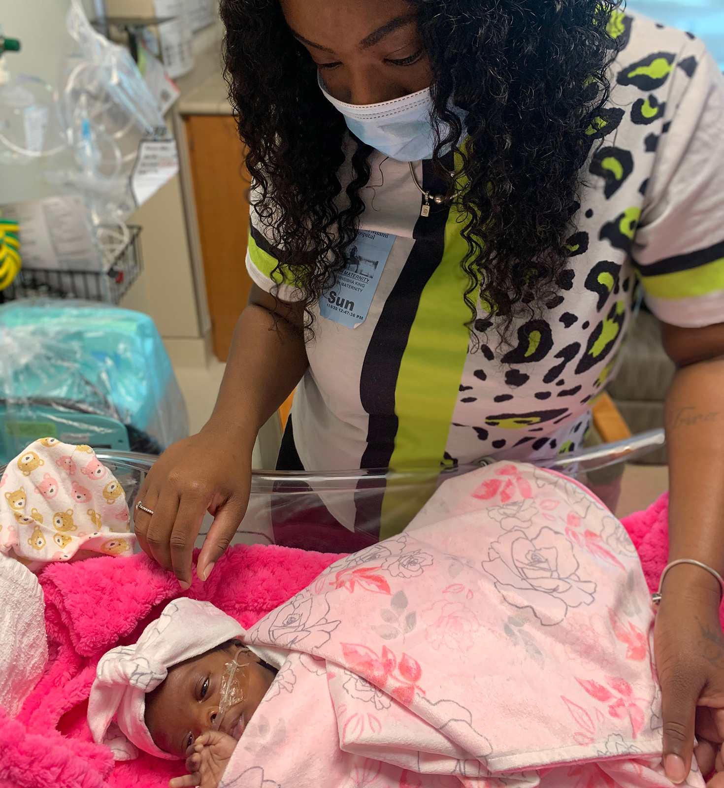 NICU mom and baby | Transportation Assistance
