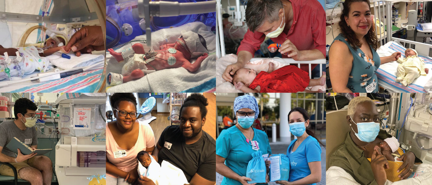 A collage of NICU families | Host a Fundraiser Your Way