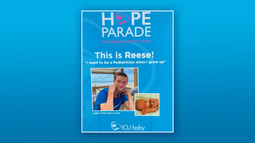 NICU Families Strong | This is Reese: I want to be a Pediatrician when I grow up