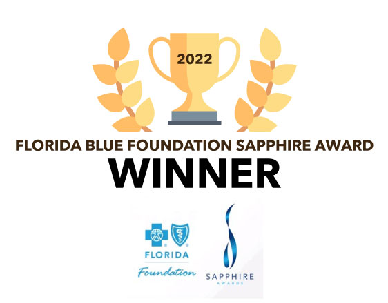 ICU baby is proud to be the recipient of the 2022 Florida Blue Foundation's Sapphire Award.