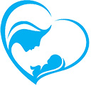 ICU baby heart logomark