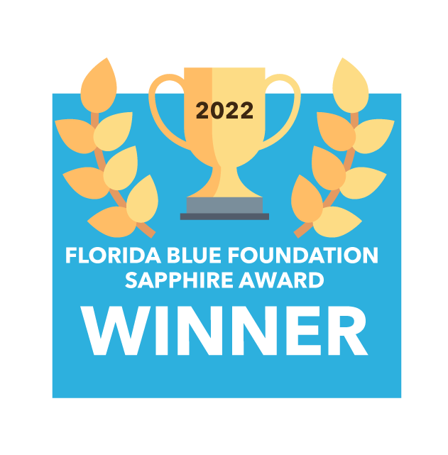 Florida Blue Foundation Sapphire Award Winner